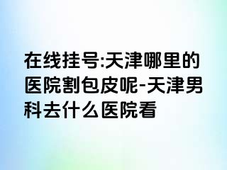在线挂号:天津哪里的医院割包皮呢-天津男科去什么医院看